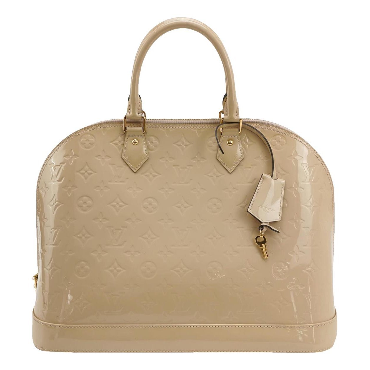Alma BB patent leather handbag