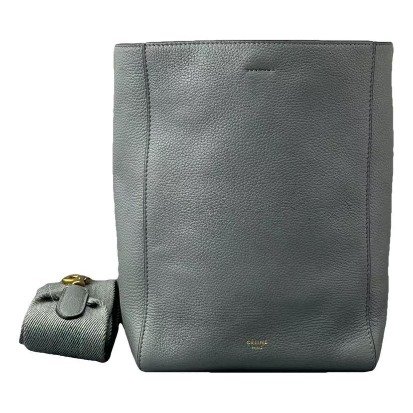 Seau Sangle leather handbag