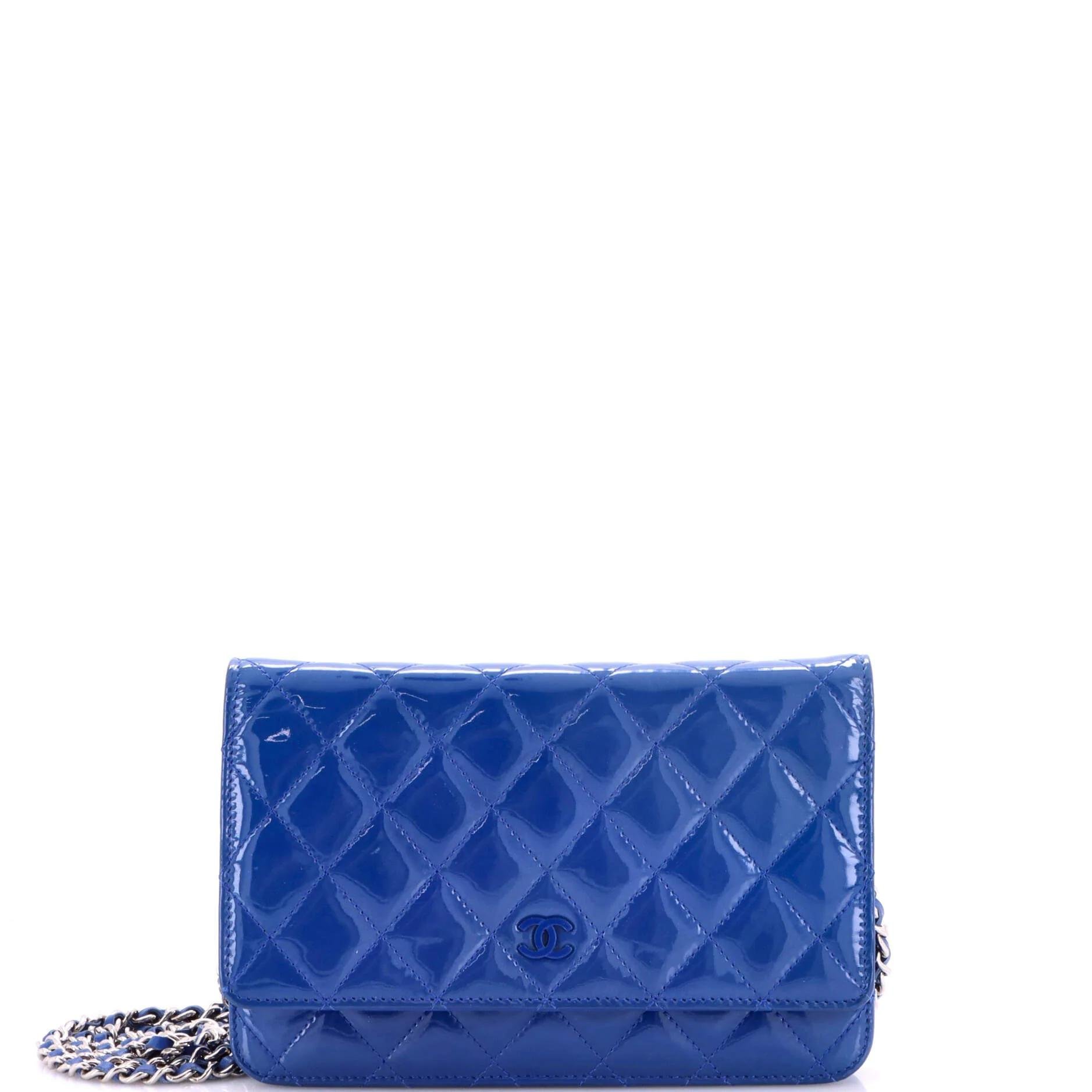 Patent leather crossbody bag