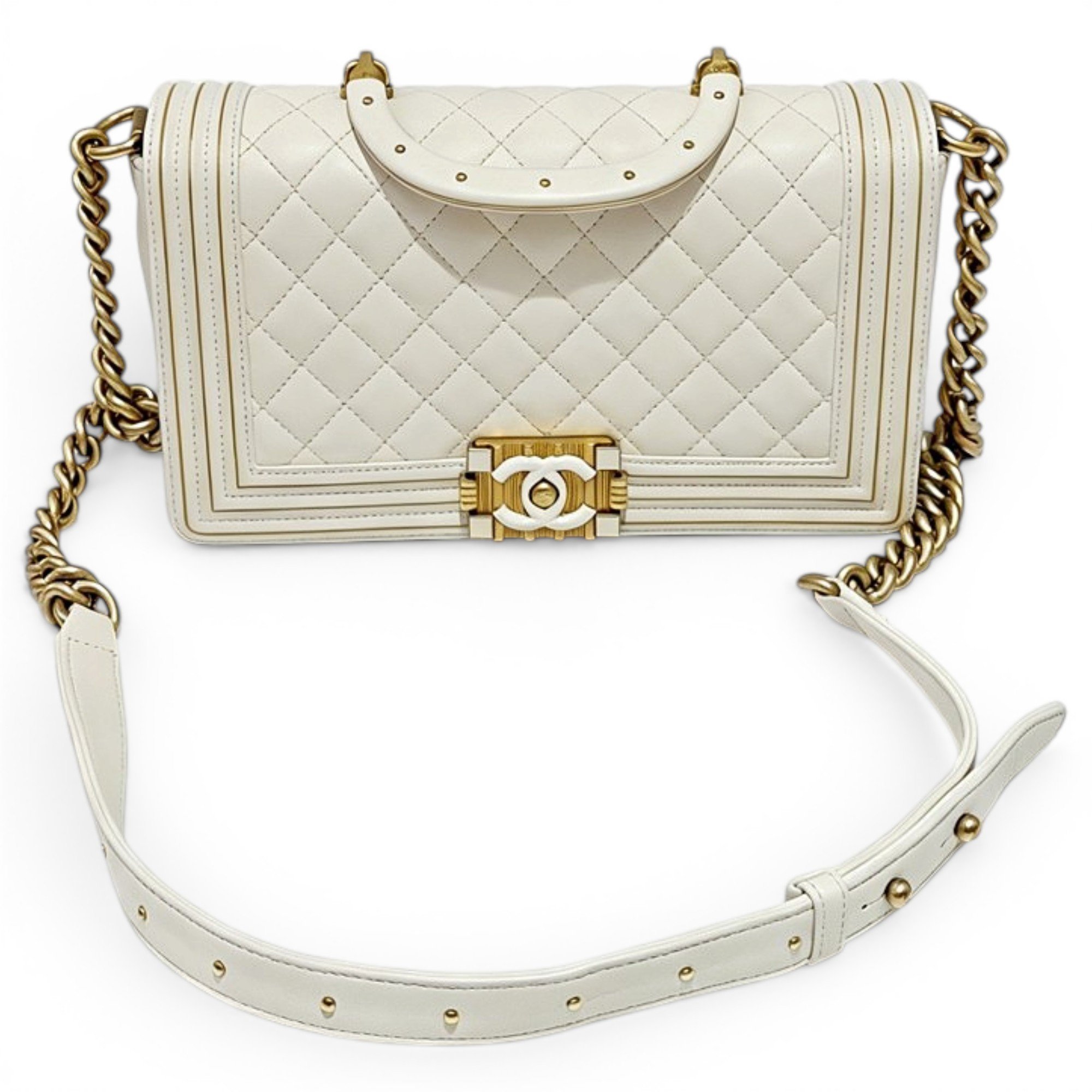 Boy leather handbag