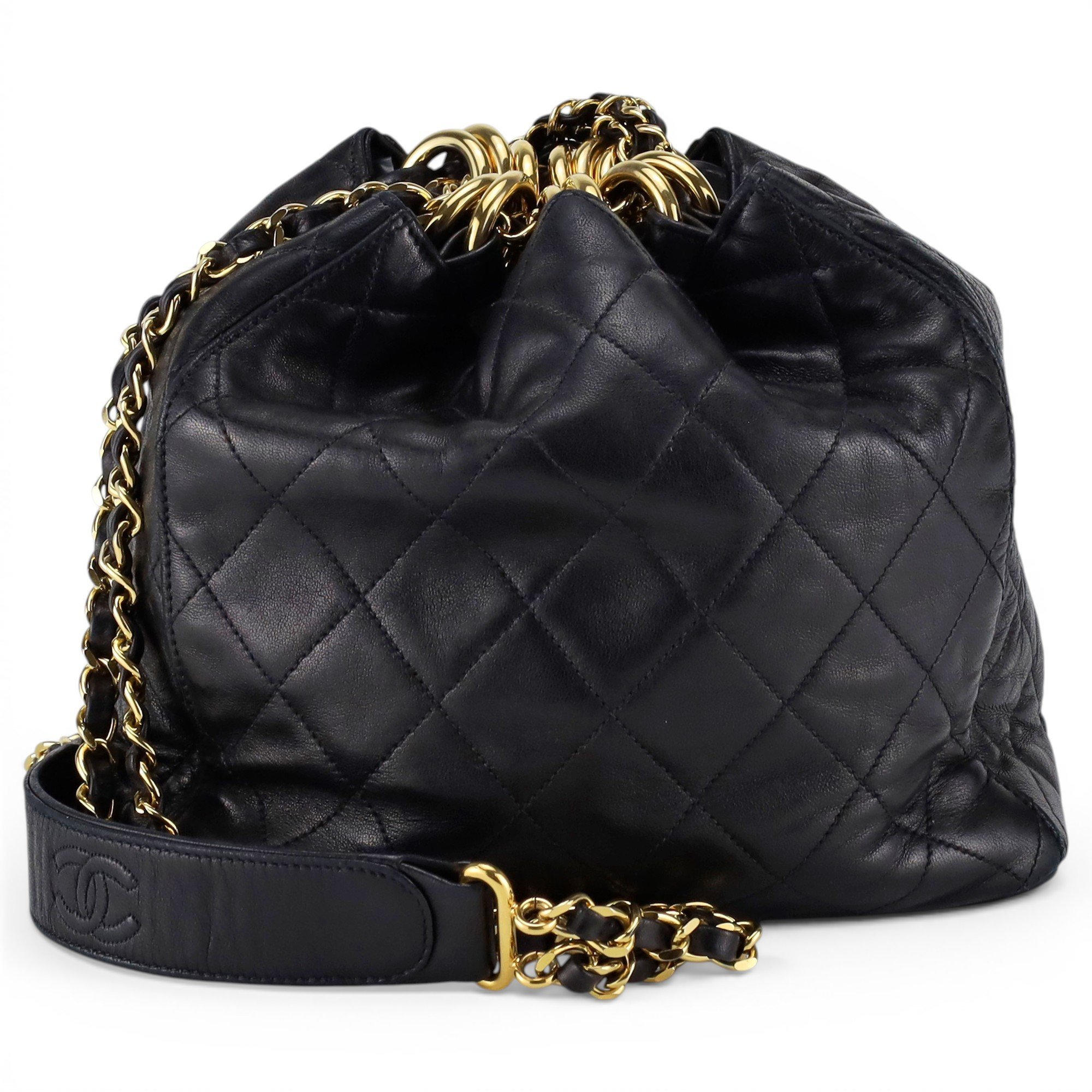Gabrielle Bucket leather handbag