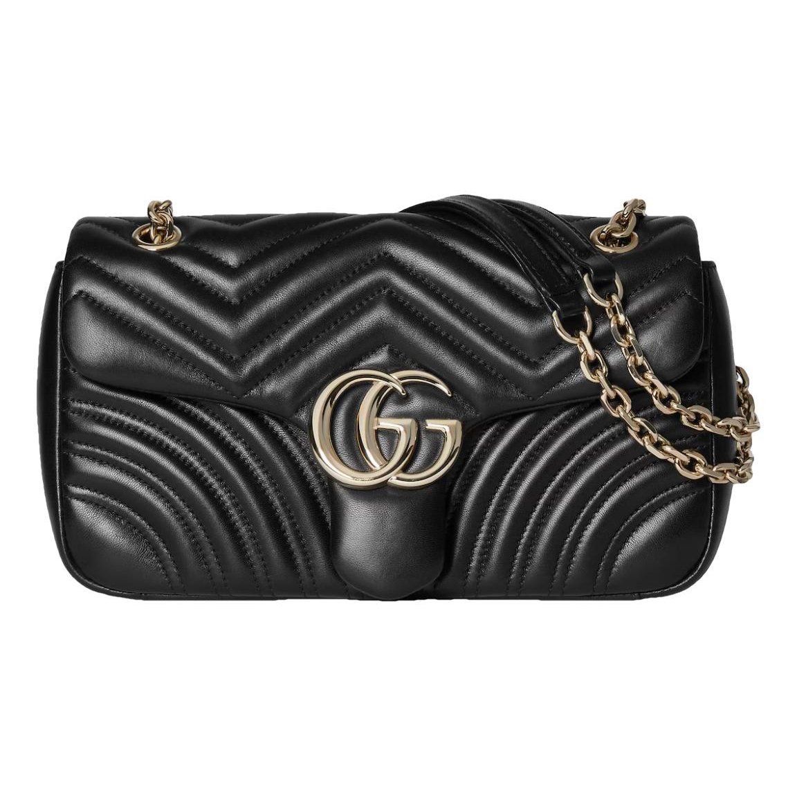 GG Marmont Flap leather crossbody bag