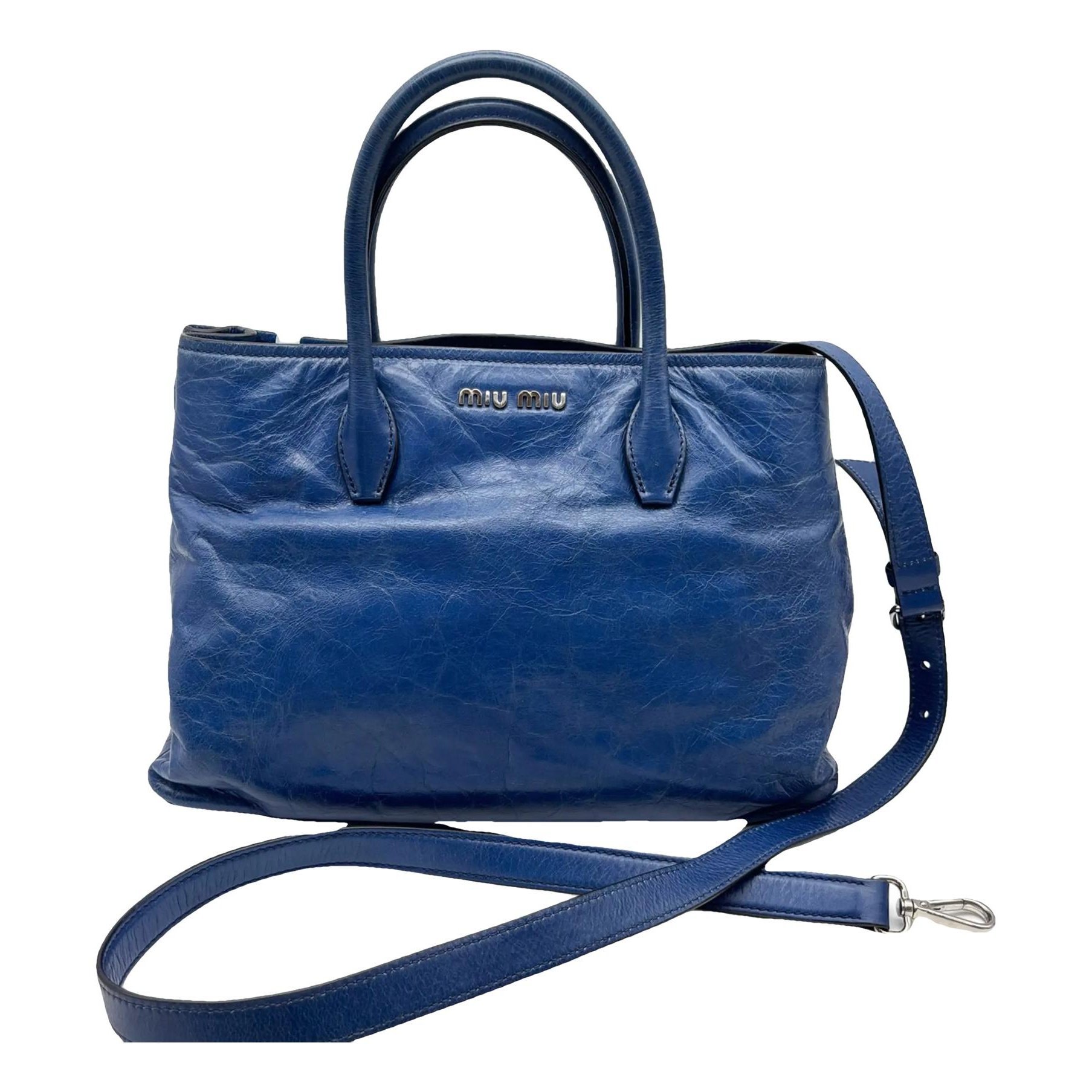 Leather crossbody bag