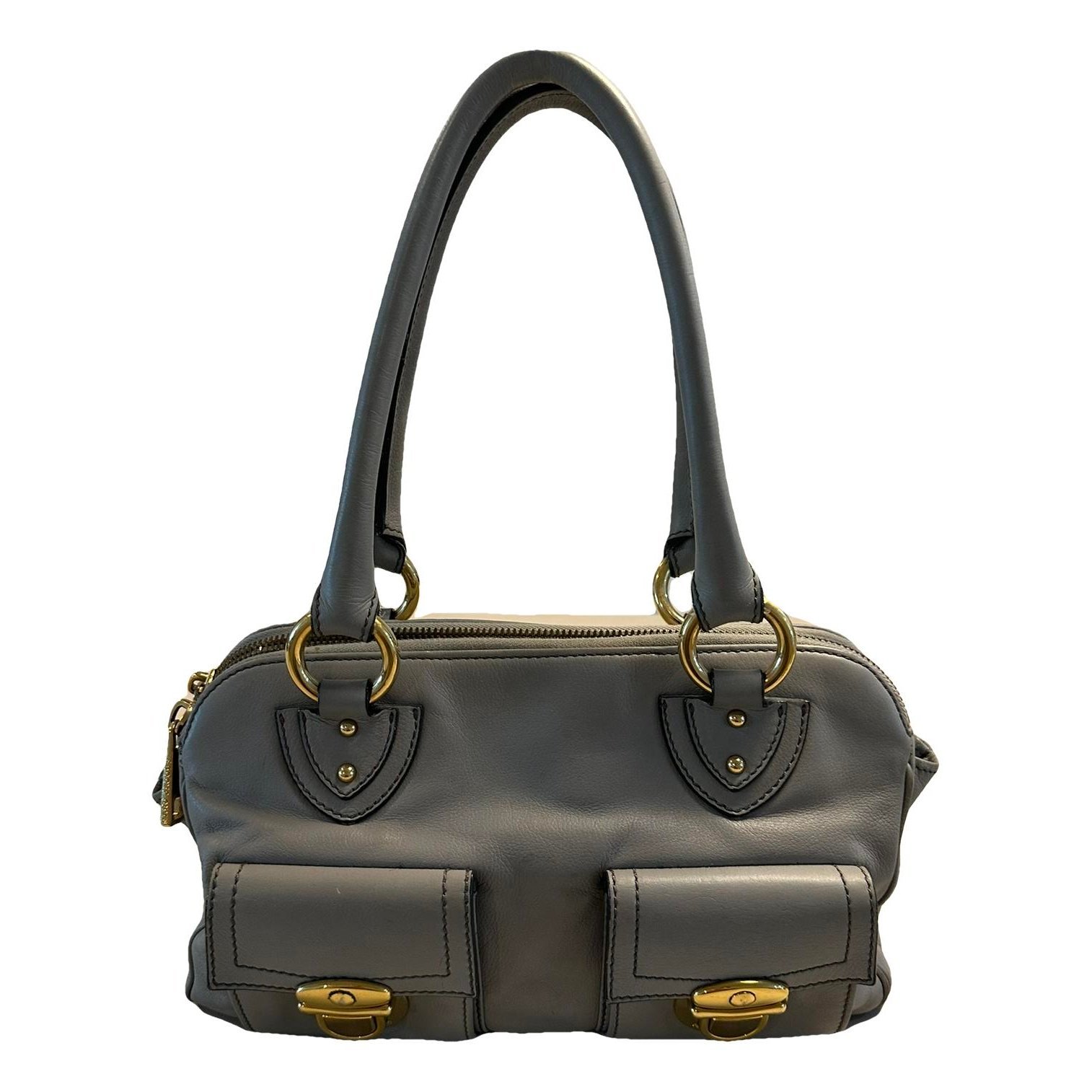 Leather tote