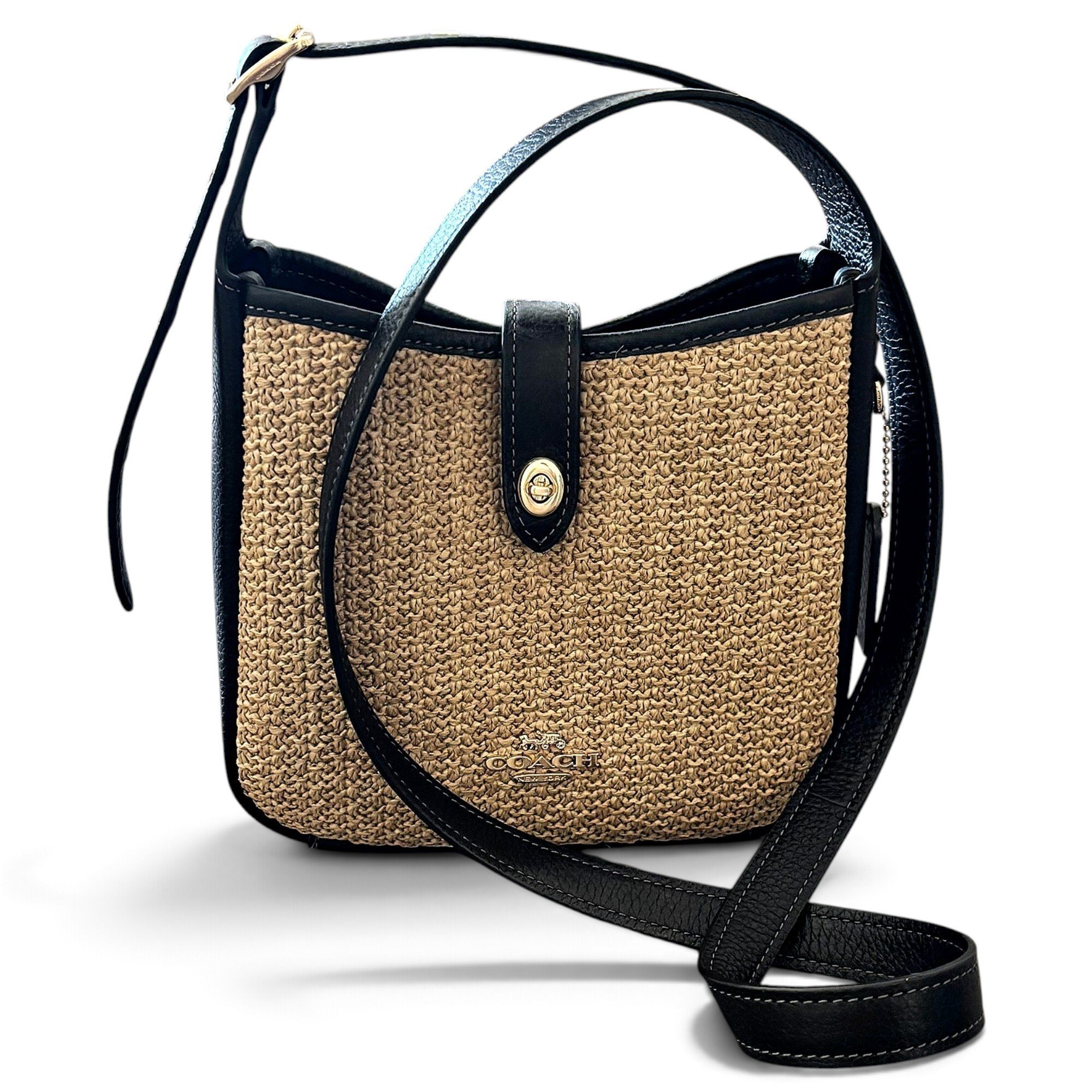 Leather crossbody bag
