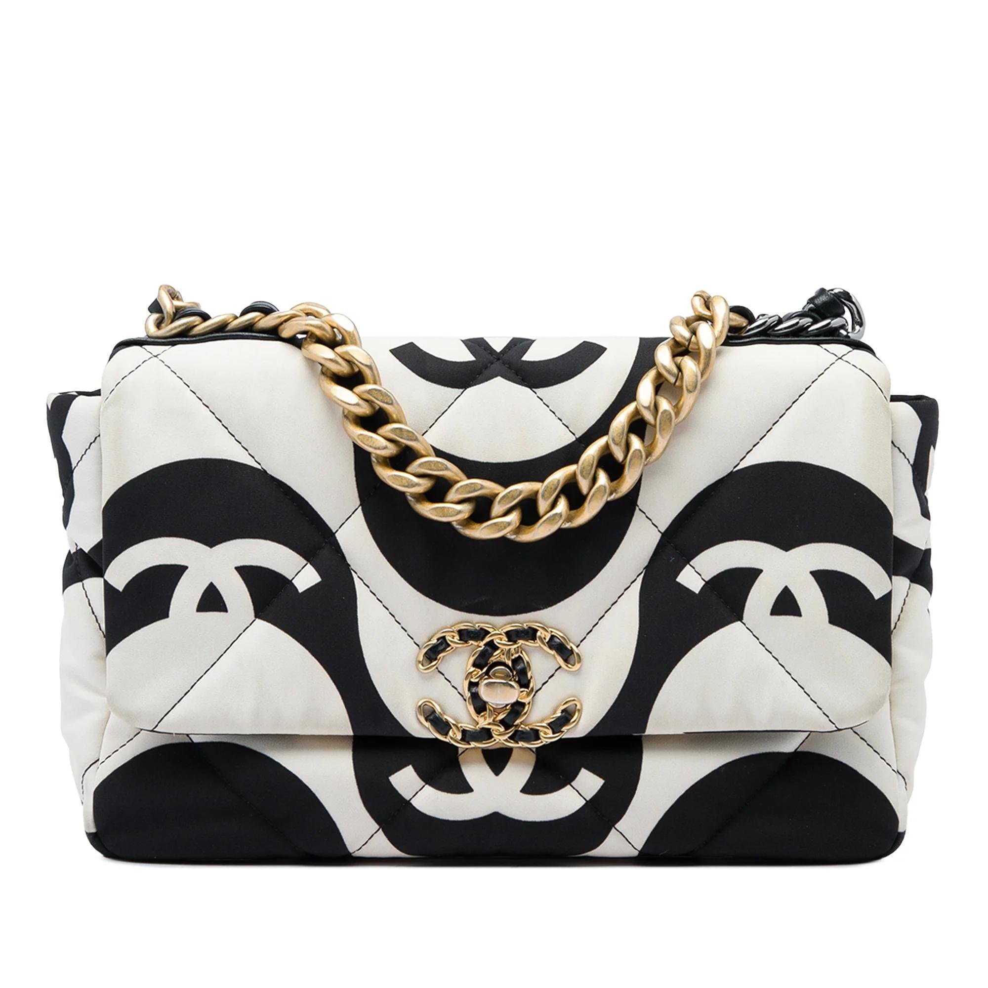 Chanel Chanel 19 silk handbag