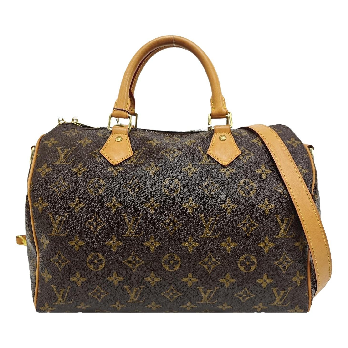 Nano Speedy / Mini HL leather handbag