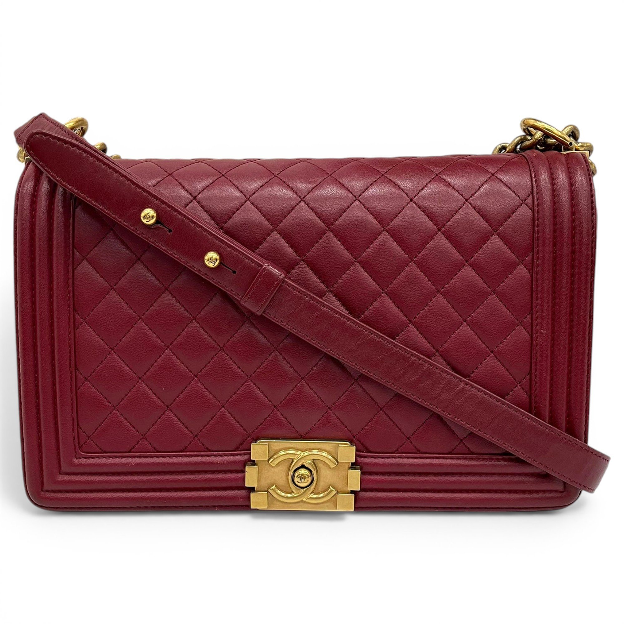 Boy leather handbag