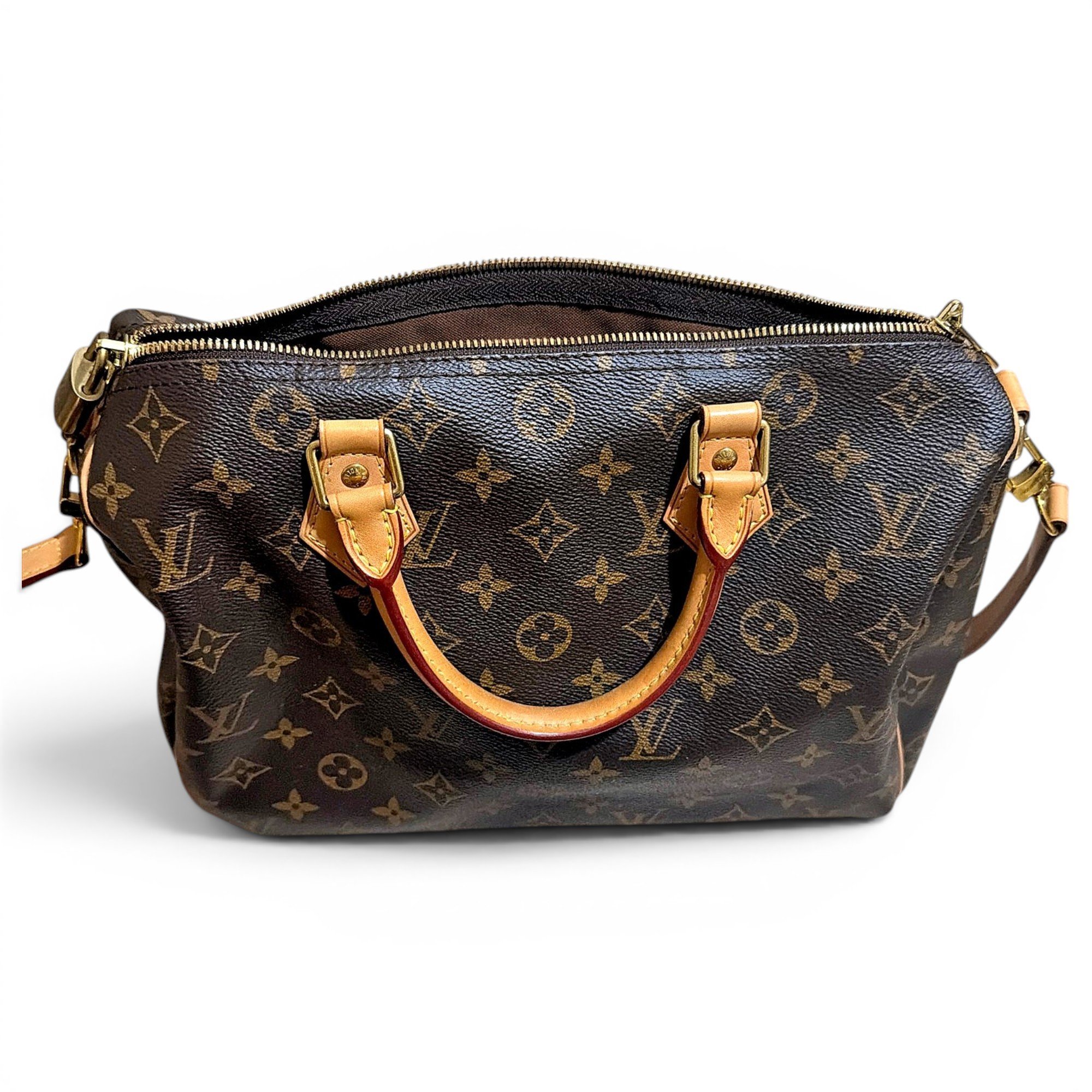 Speedy Bandoulière leather handbag