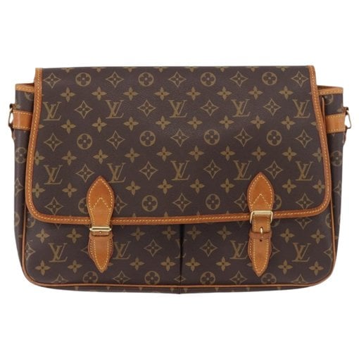 Gibeciere cloth handbag