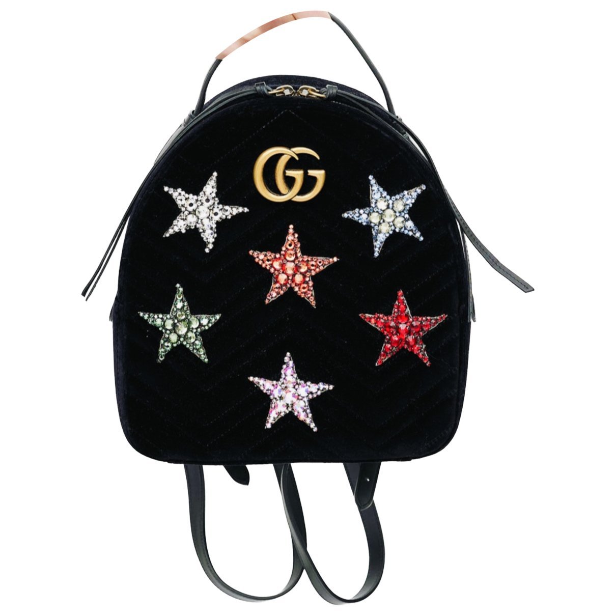Marmont velvet backpack