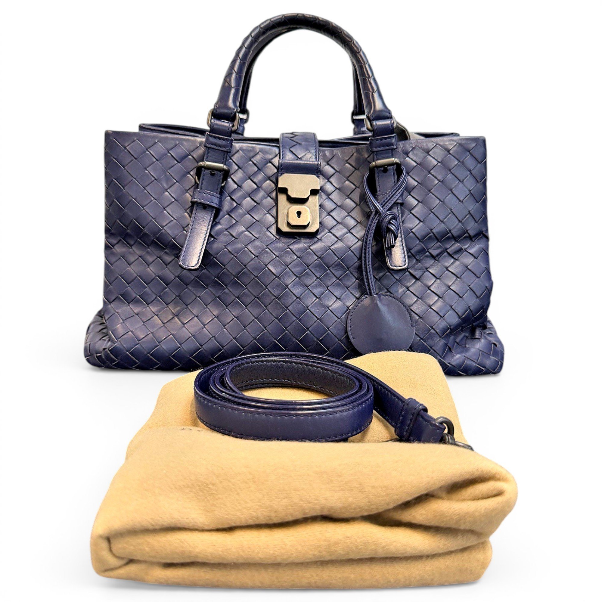 Roma leather handbag