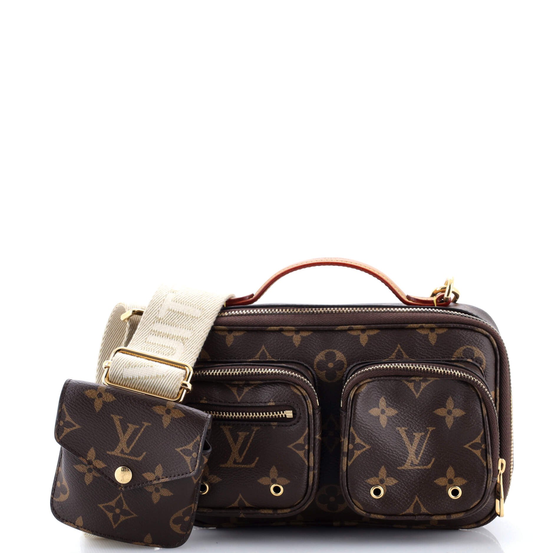Louis Vuitton Utility Crossbody Bag Monogram Canvas