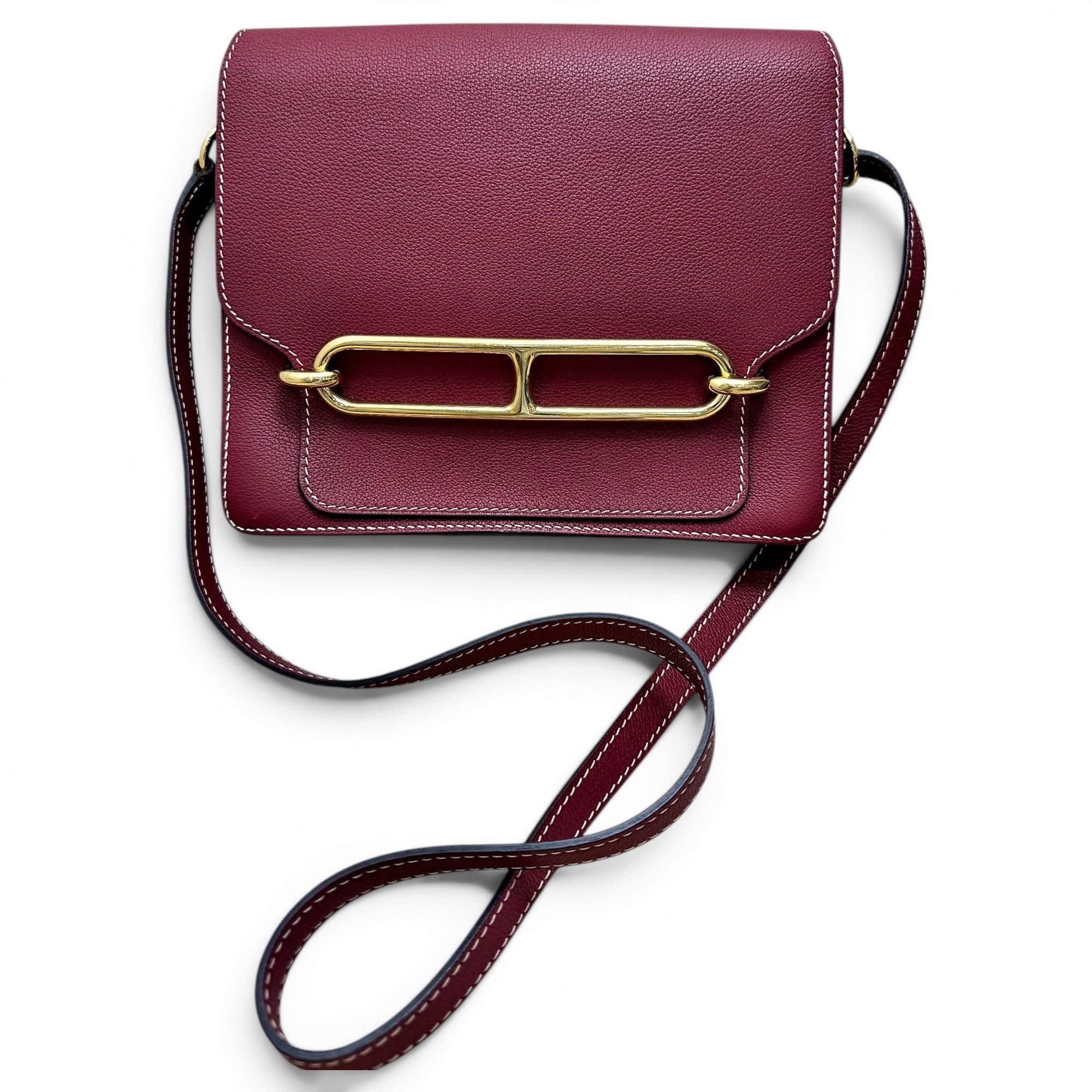 Roulis leather handbag