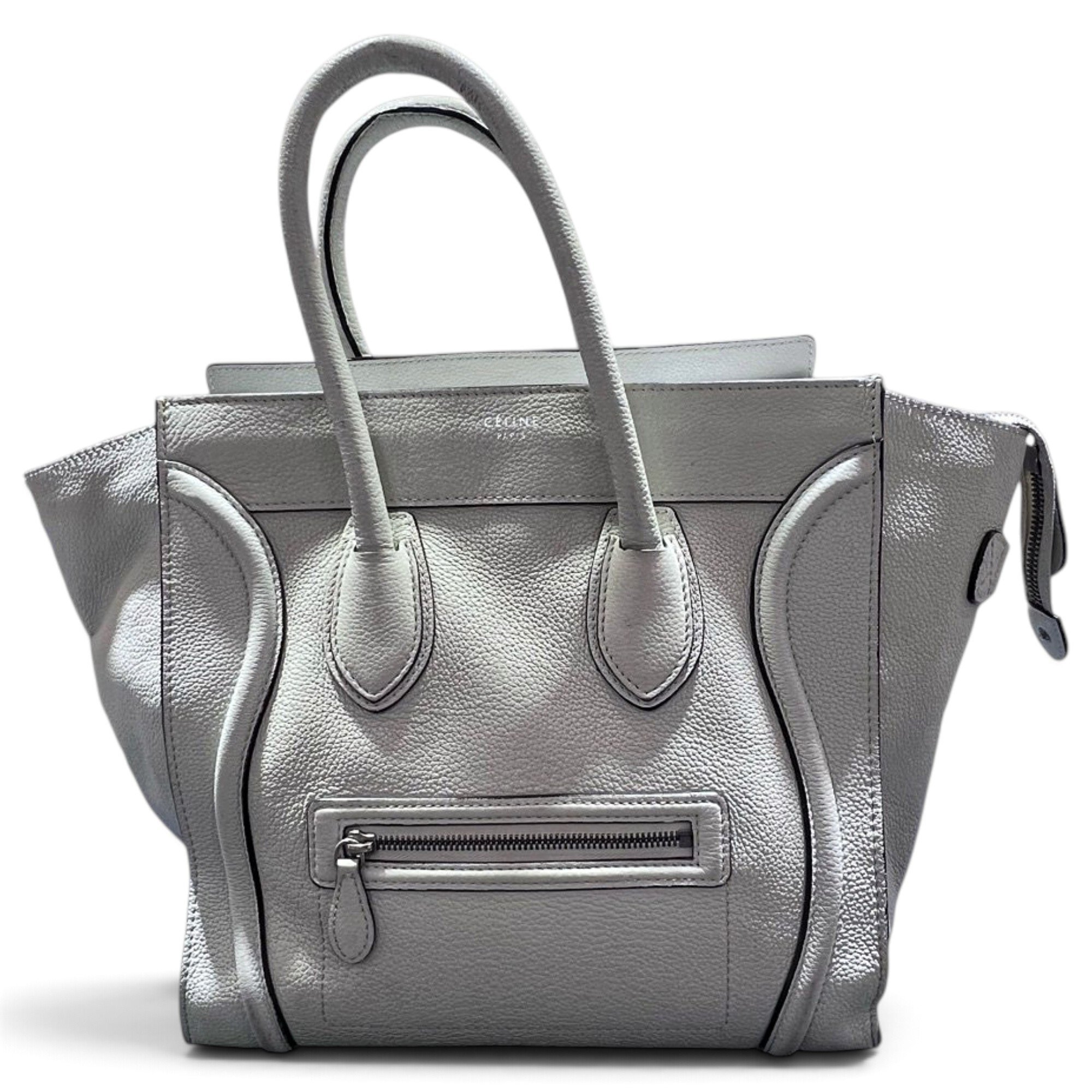 Luggage leather handbag