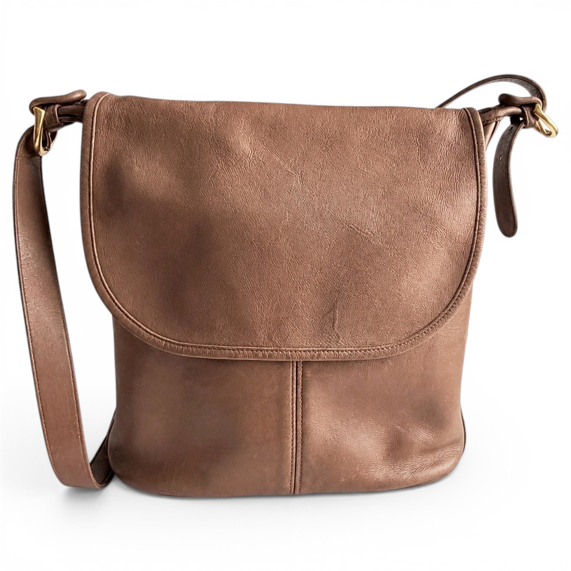 Leather crossbody bag