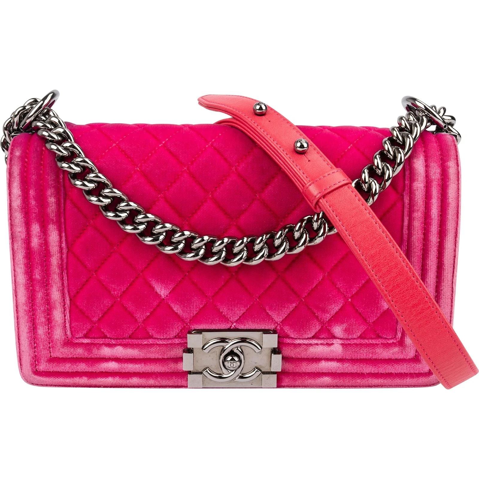 Boy velvet crossbody bag