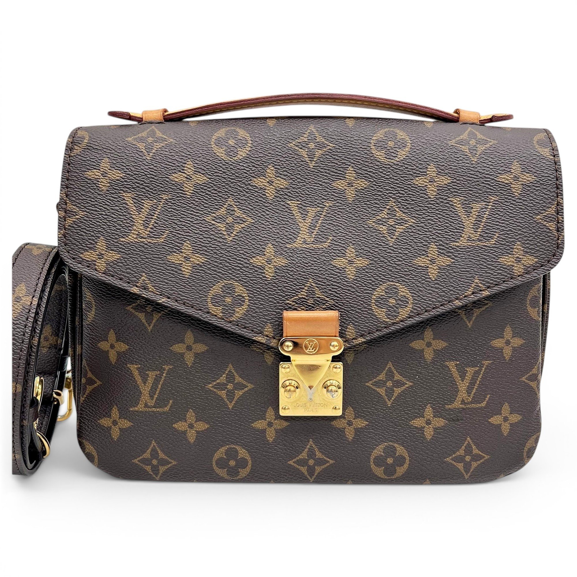 Metis leather crossbody bag