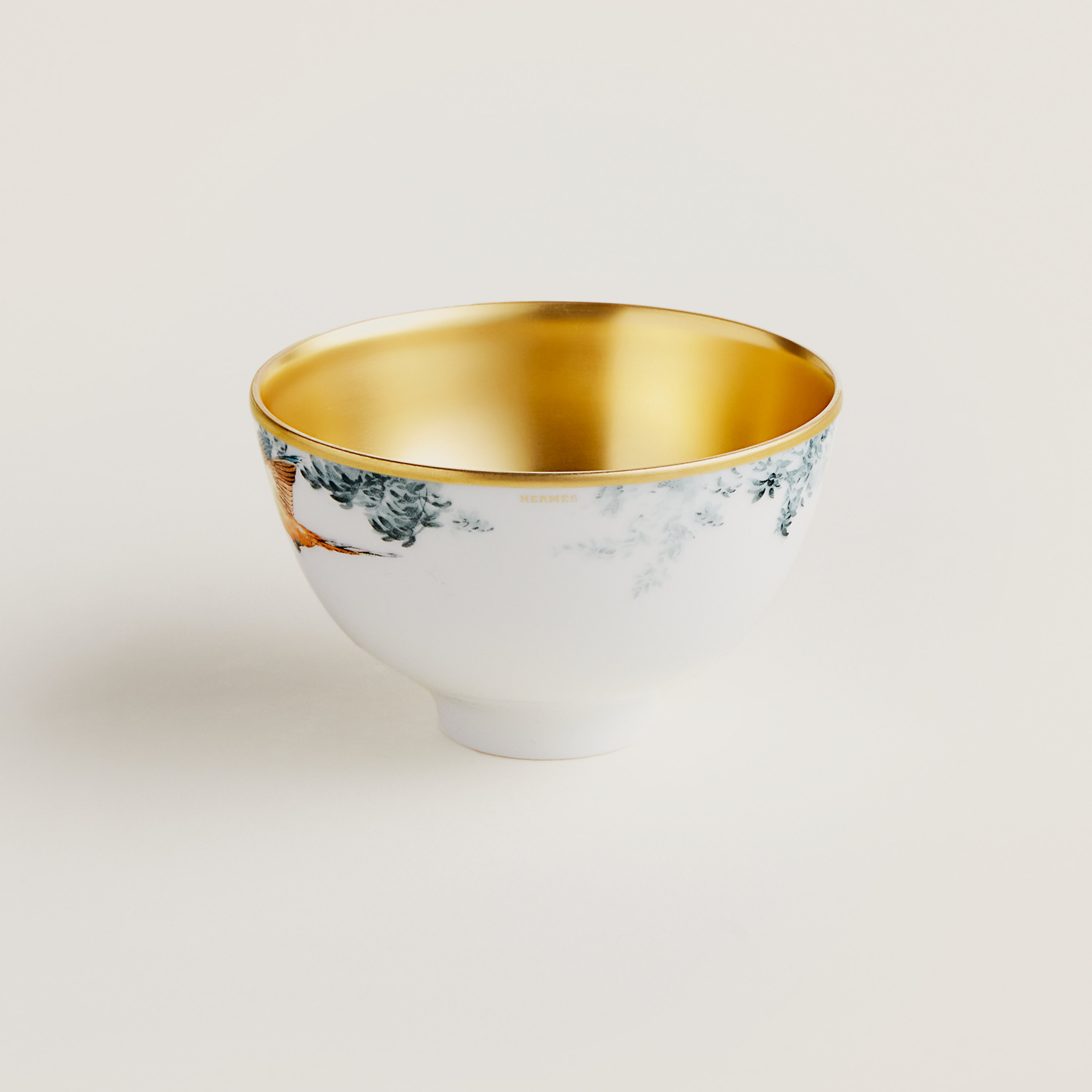 Carnets d’Equateur gold bowl, small model