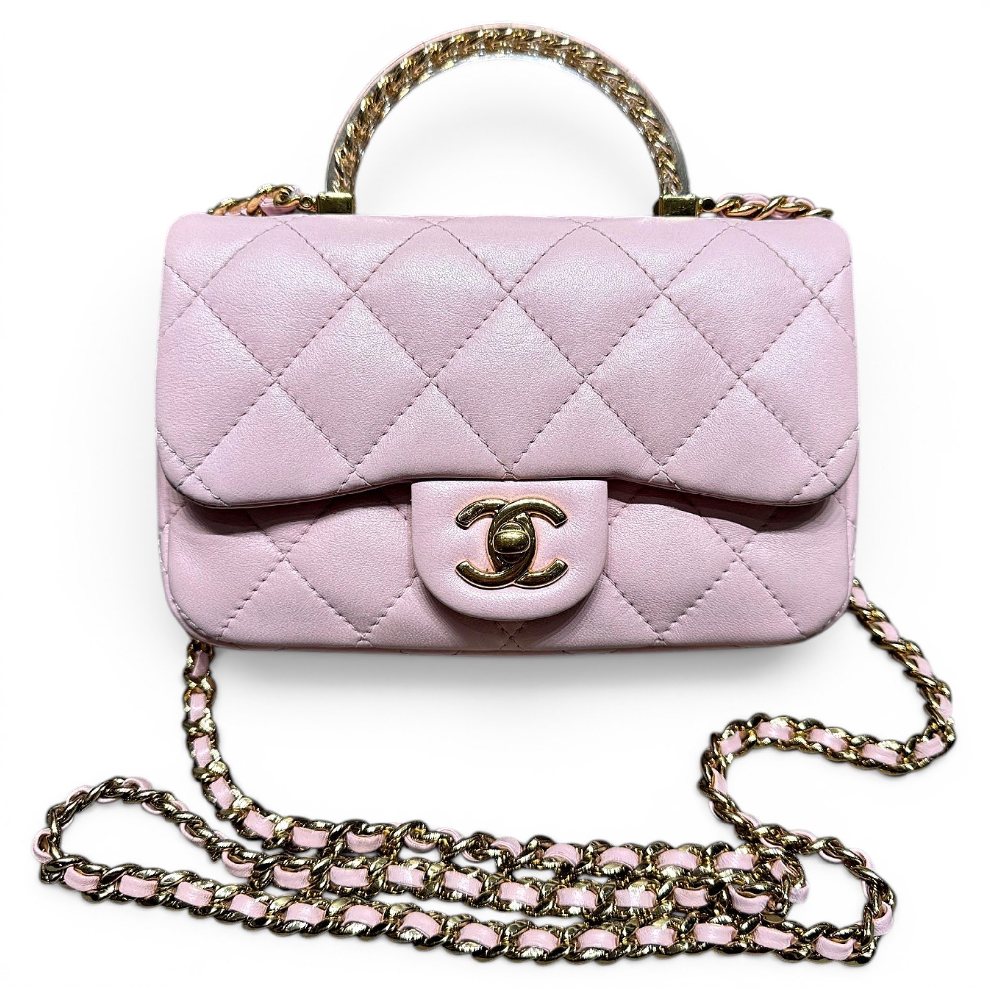 Timeless Classique Top Handle leather handbag