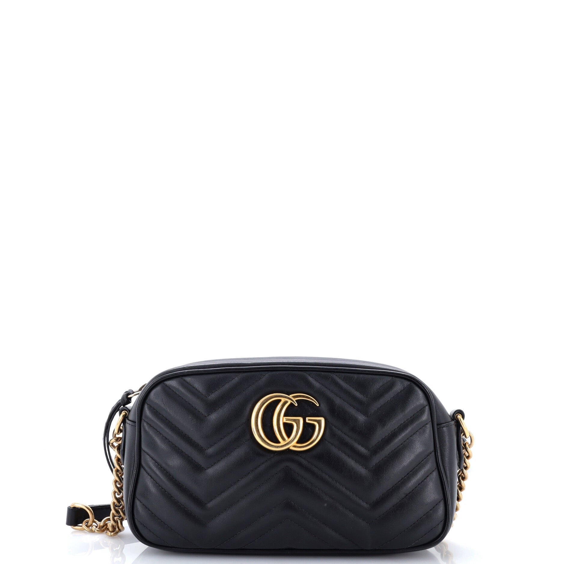 GG Marmont Shoulder Bag Matelasse Leather Small