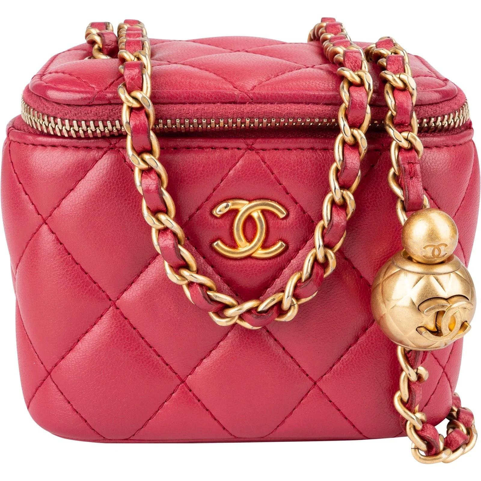 Vanity leather crossbody bag