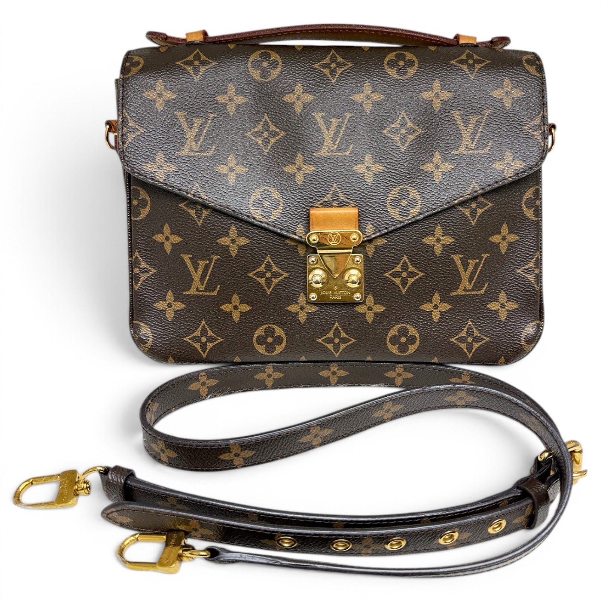 Metis leather handbag