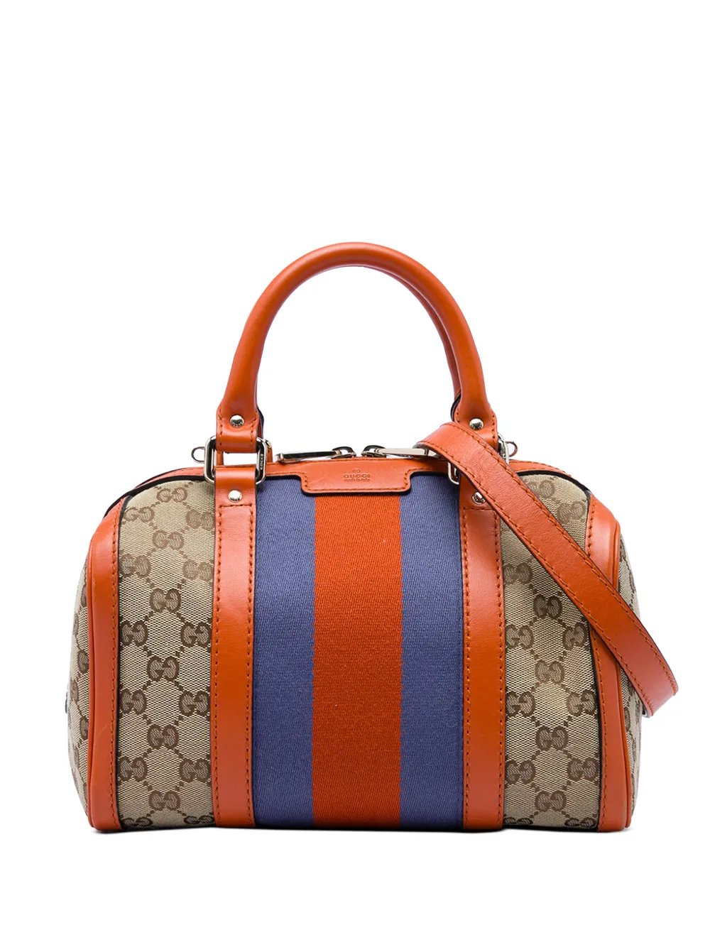 2016-2026 Small GG Canvas Web Joy Boston Bag satchel