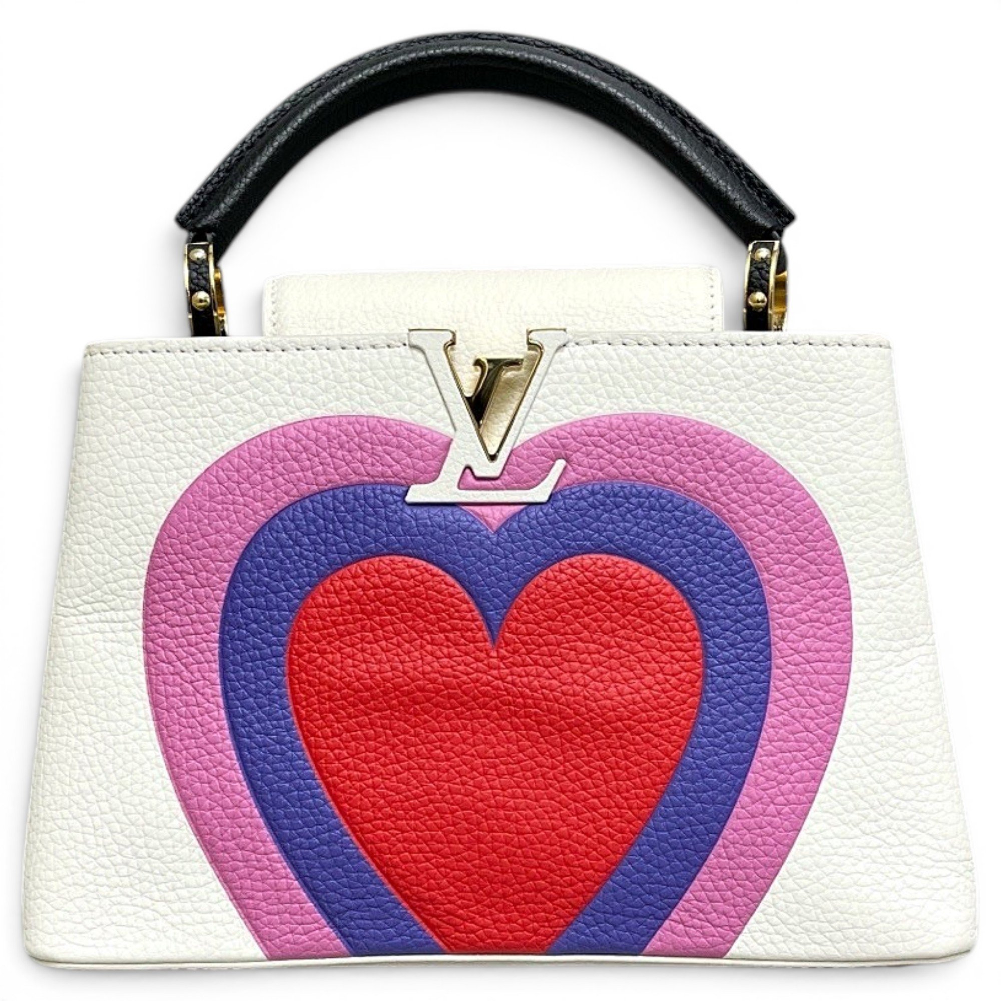 Capucines leather handbag