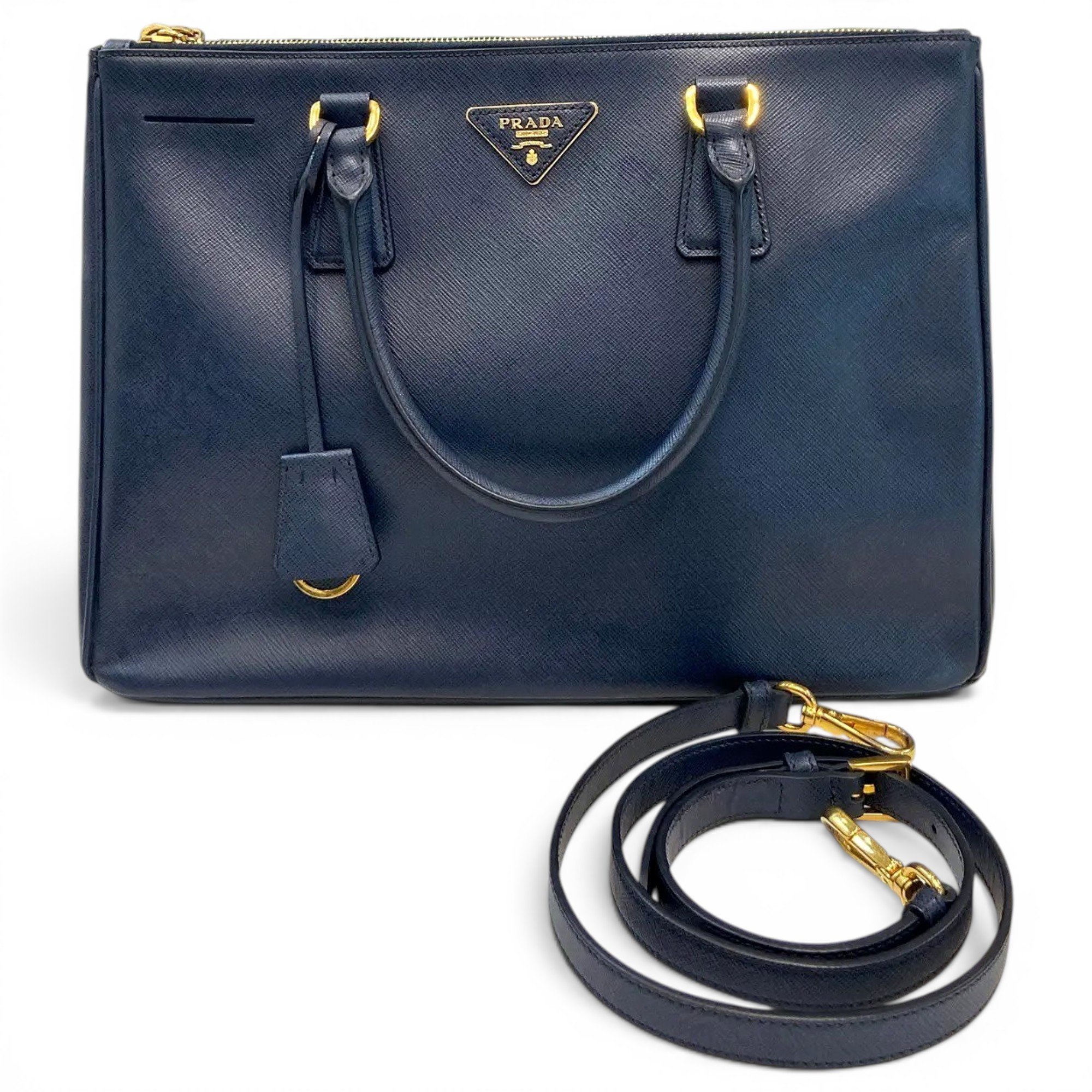 Galleria leather handbag