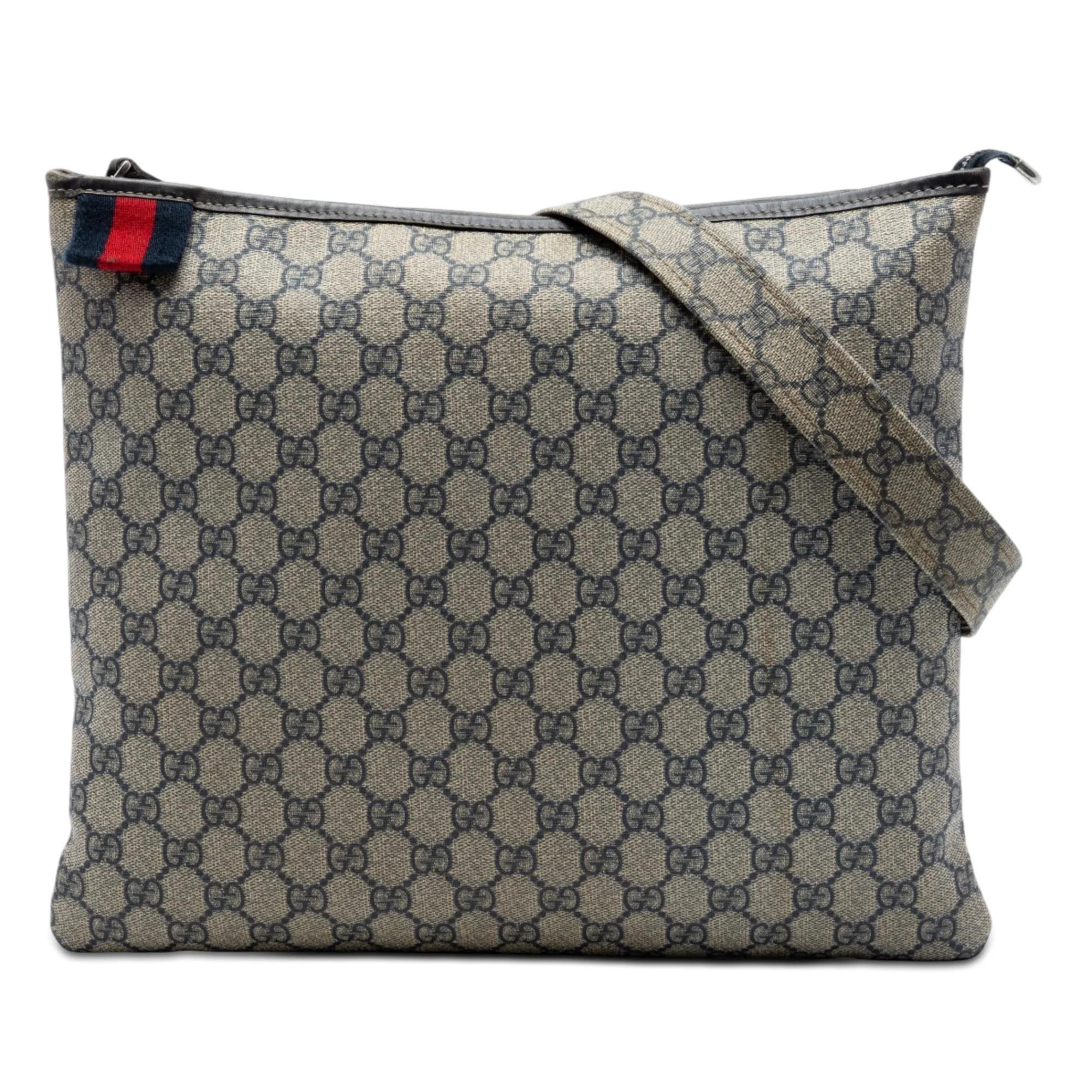 Gucci B leather crossbody bag