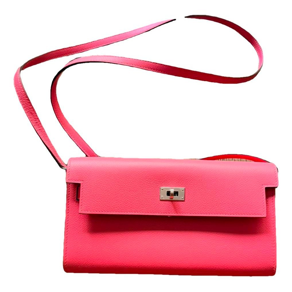 Kelly to go leather clutch bag