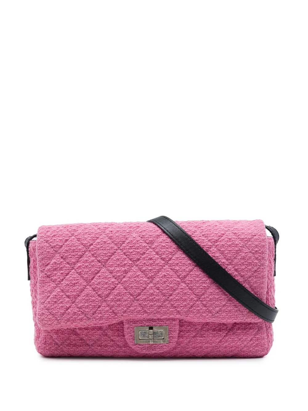 2009-2010 Jumbo Quilted Tweed Reissue 2.55 Easy Messenger Flap crossbody bag