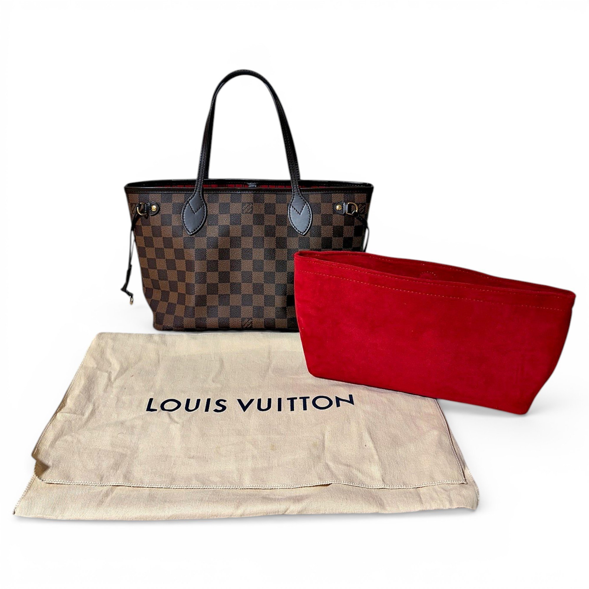 Neverfull leather tote