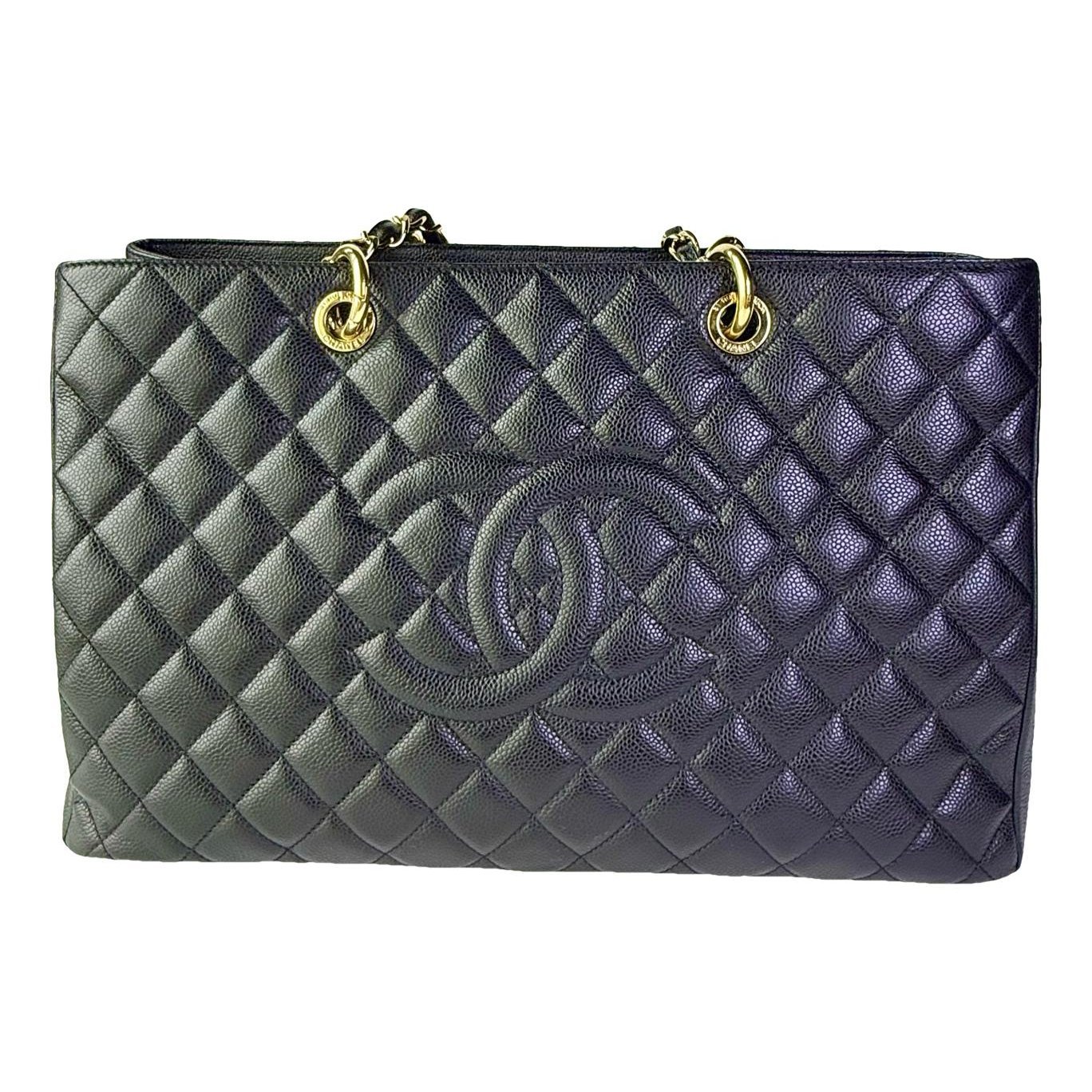 Grand shopping leather handbag