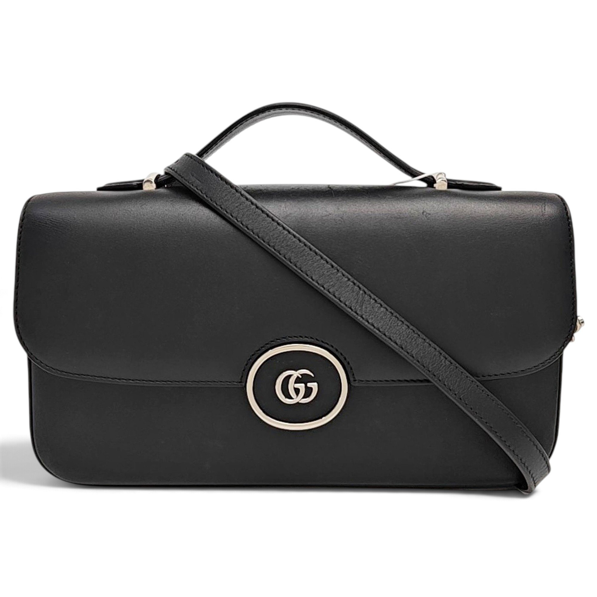 Leather handbag