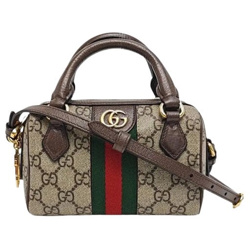Ophidia leather handbag