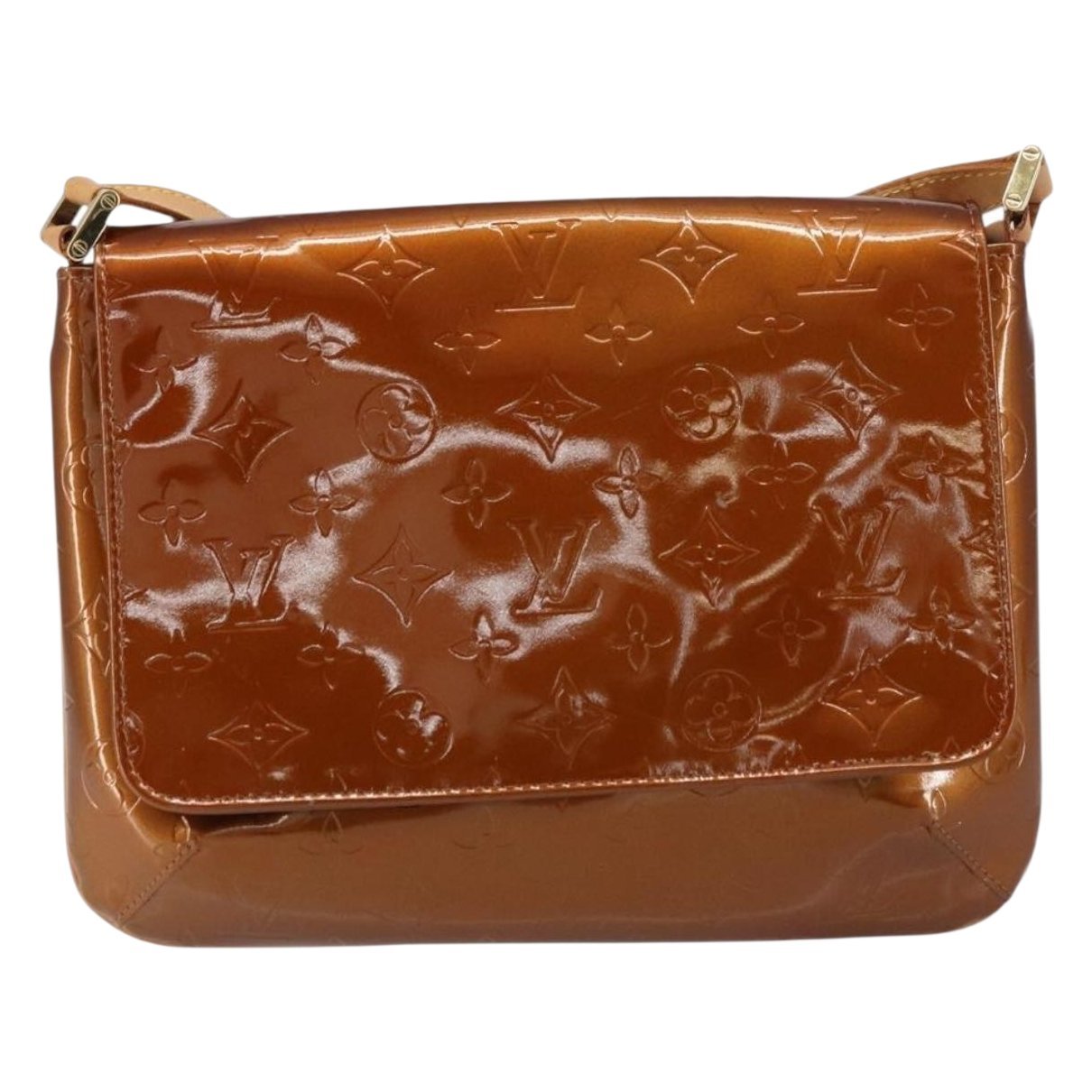 Thompson patent leather handbag
