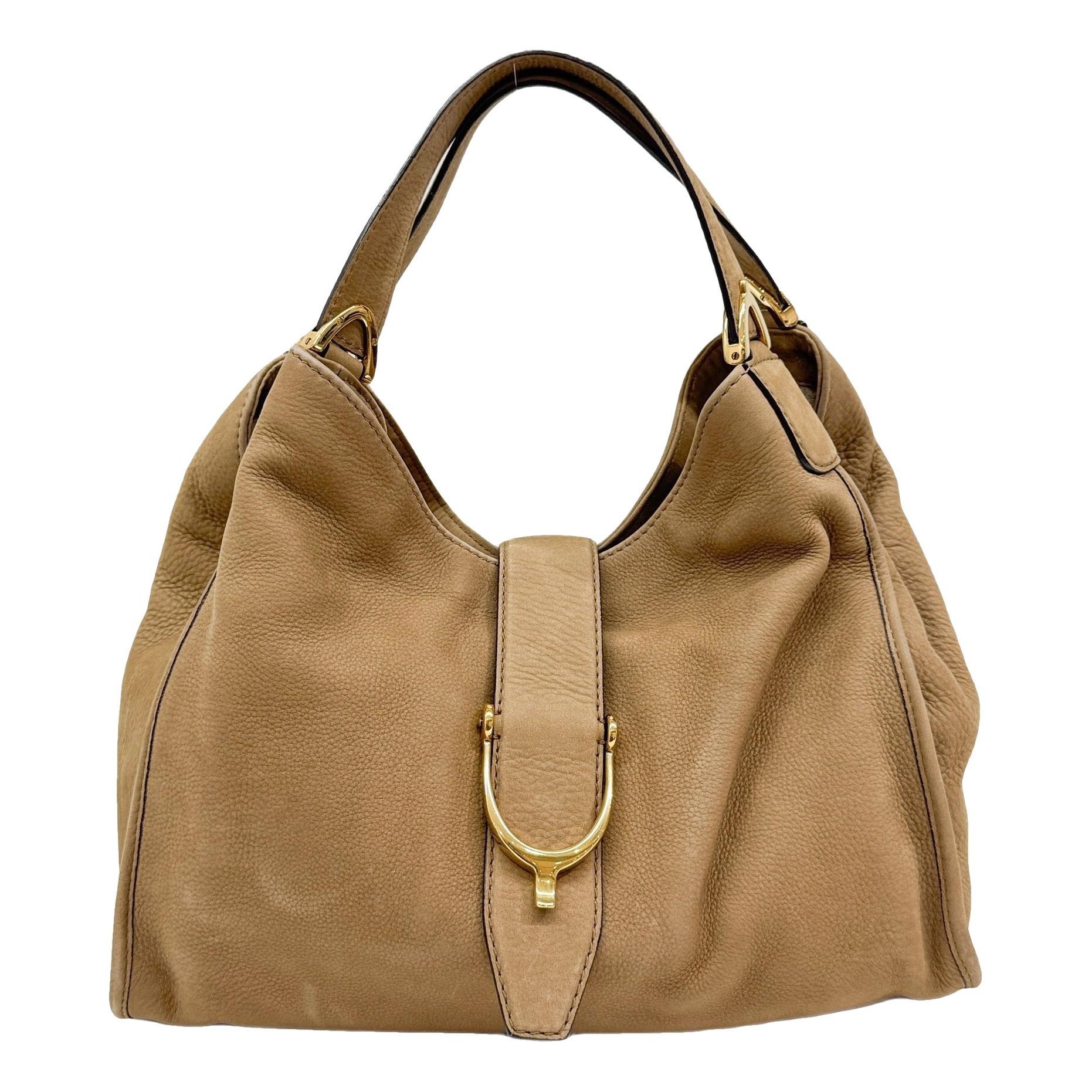 Stirrup leather handbag