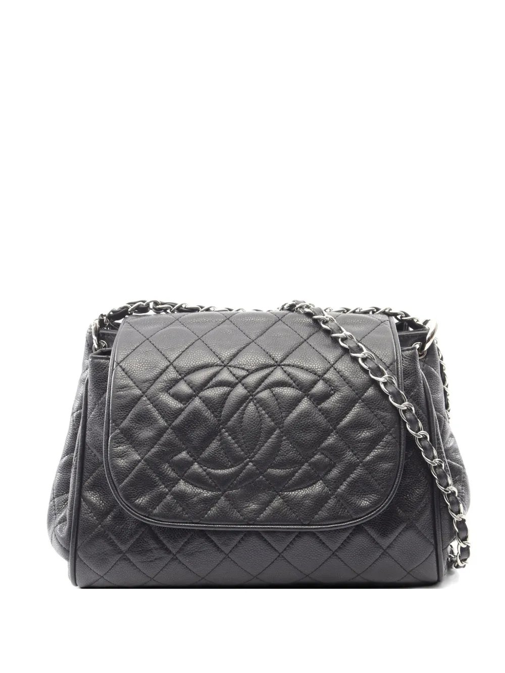 2008-2009 matelassé Caviar-leather shoulder bag