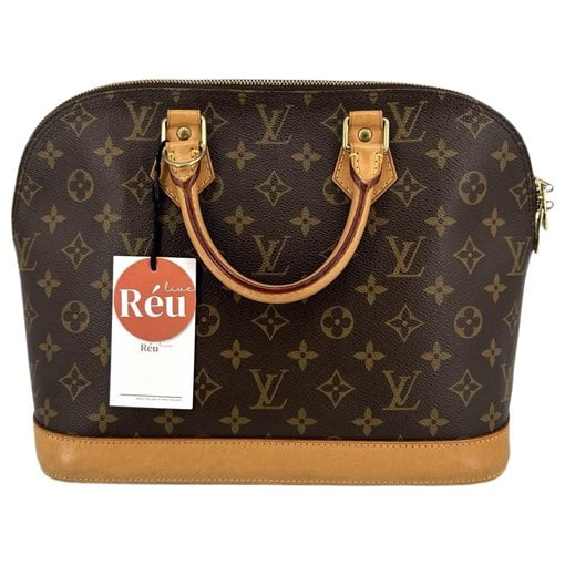 Alma leather handbag
