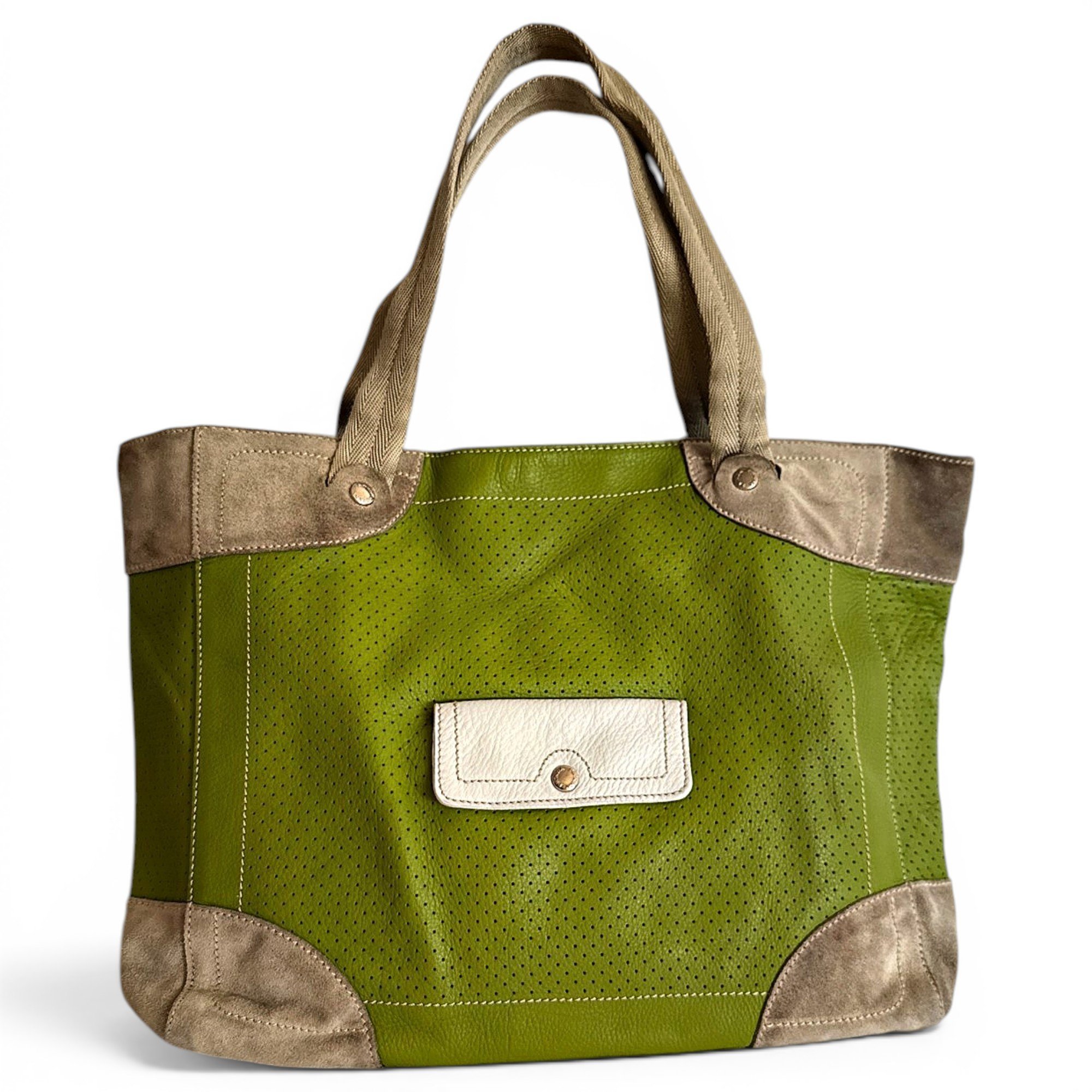 Leather handbag