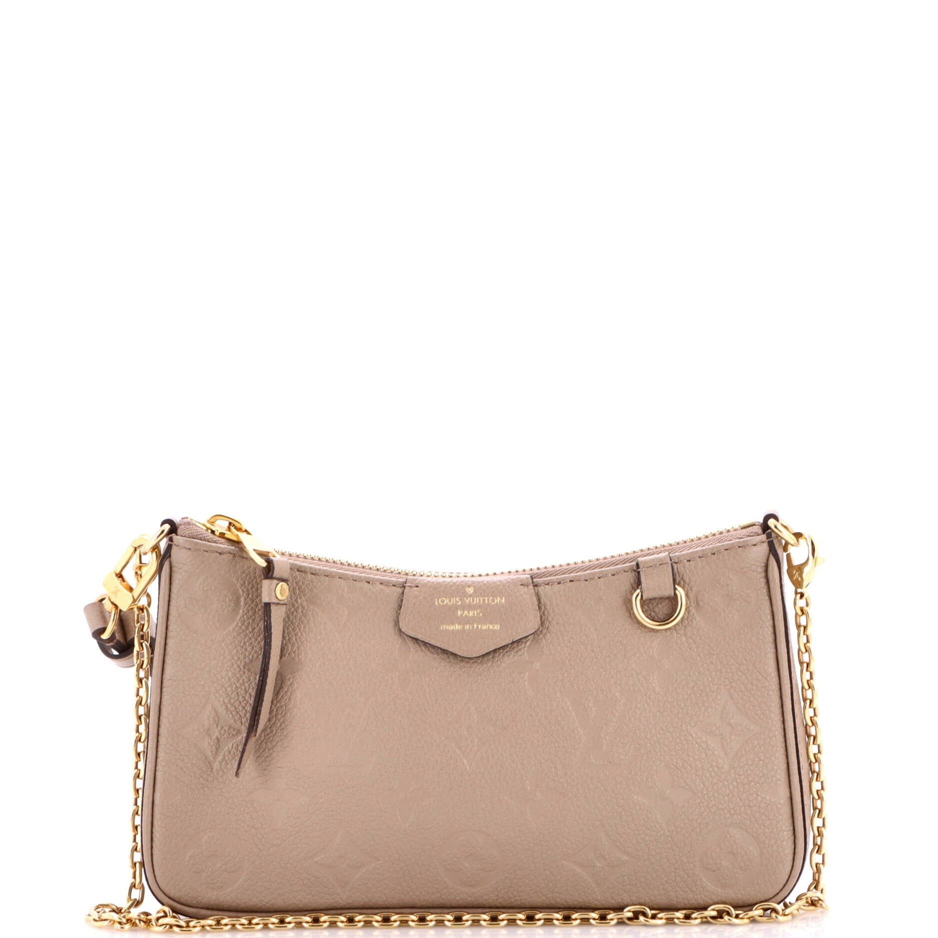Easy Pouch on Strap Monogram Empreinte Leather