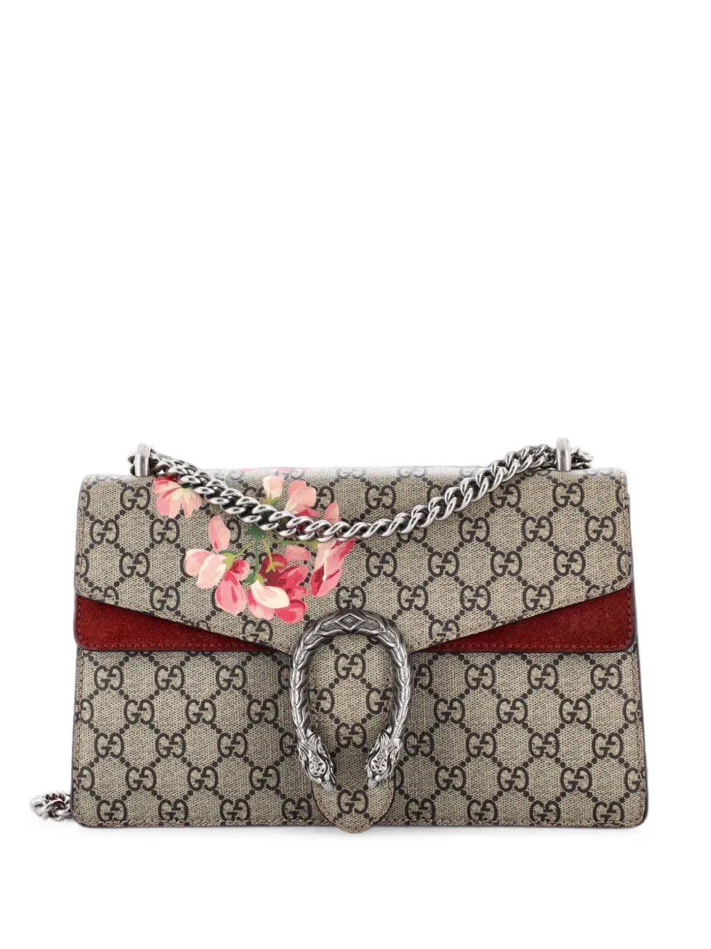 Dionysus Bag Blooms Print GG Coated Canvas Small shoulder bag