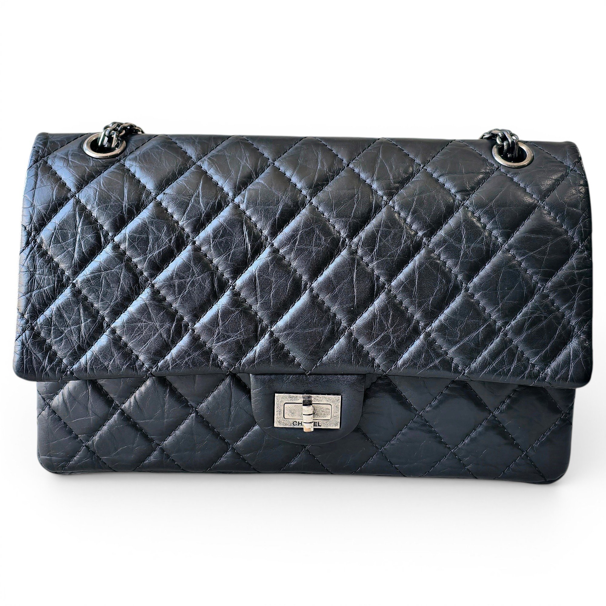 2.55 leather handbag