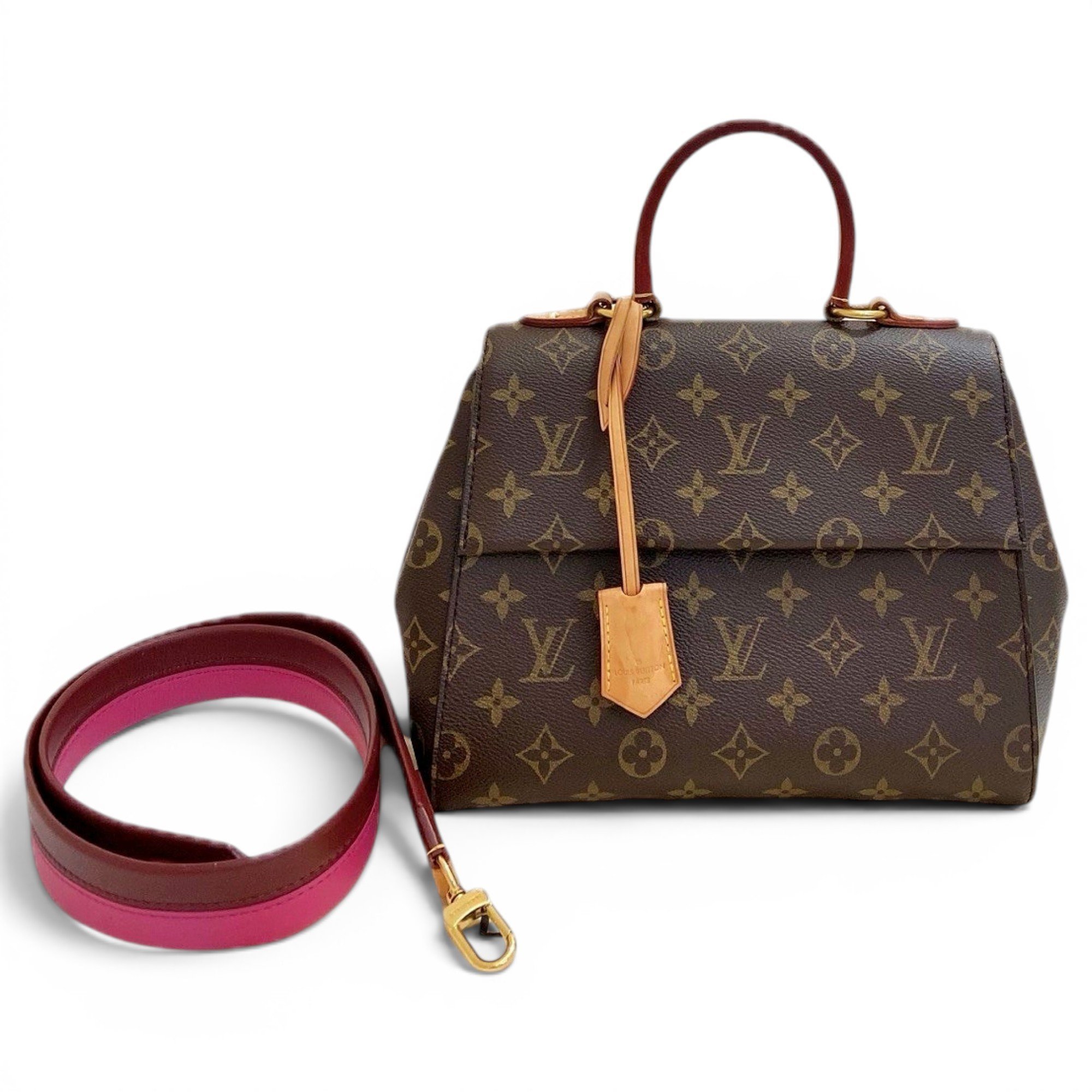 Cluny leather handbag
