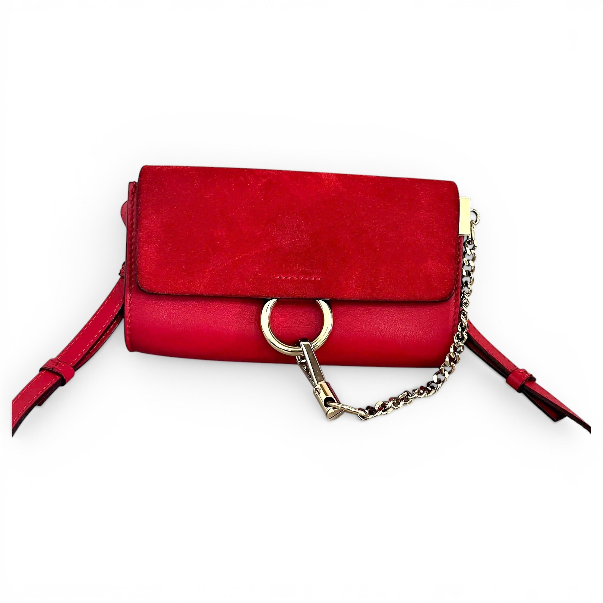 Faye leather handbag