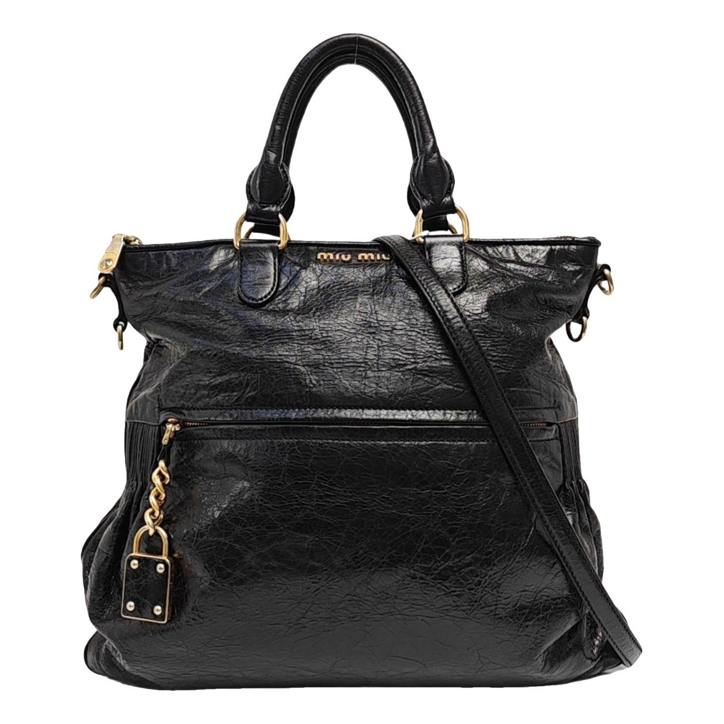 Leather handbag