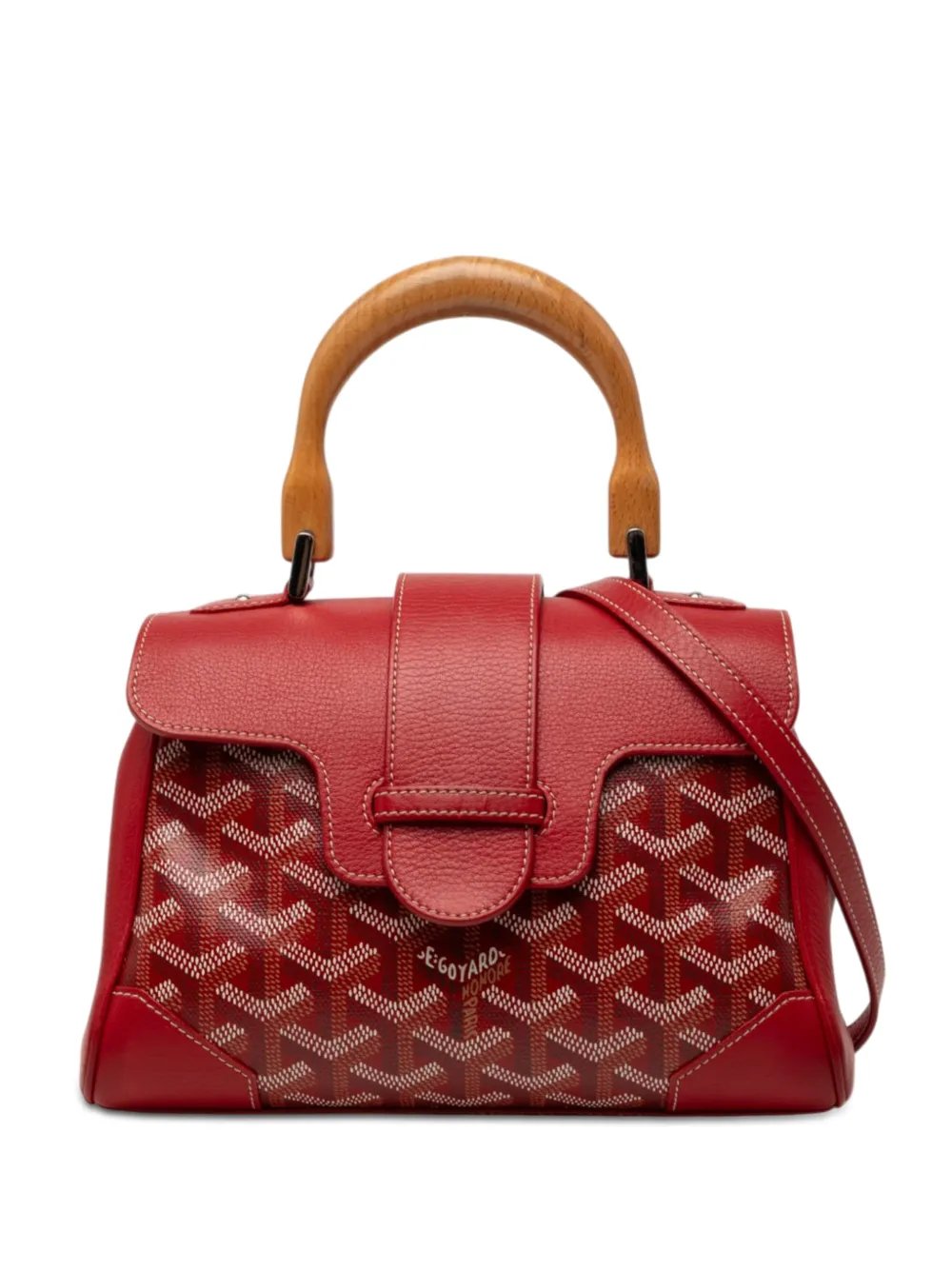 2017 Mini Goyardine Saigon Souple satchel