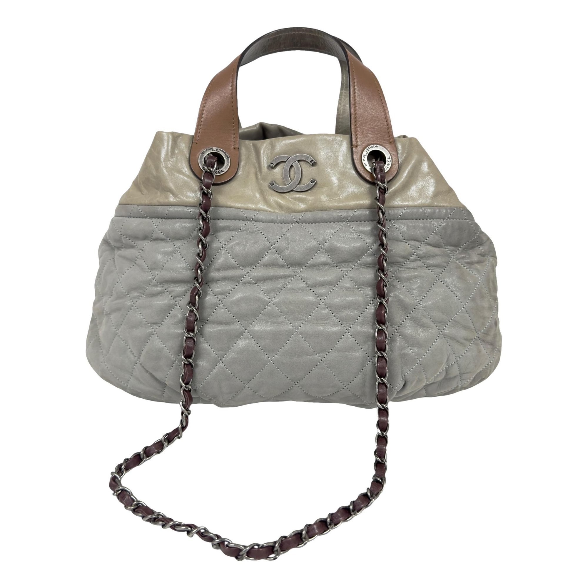Leather handbag